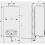 Calentador de gas atmosférico BOSCH Therm 4204 10L butano - Imagen 3