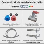 TERMO ELÉCTRICO ACB 80 L, CLASE ENERGÉTICA "B", CON TERMÓMETRO Y - Imagen 4